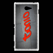 Coque Sony Xperia M2 Tonio Tag
