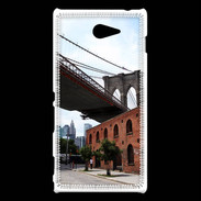 Coque Sony Xperia M2 Pont de Brooklyn PR 40