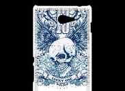 Coque Sony Xperia M2 Tête de mort Lucky One 13