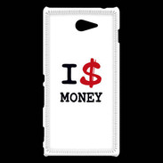 Coque Sony Xperia M2 I love Money