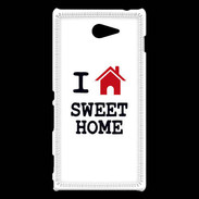 Coque Sony Xperia M2 I love Sweet Home