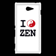 Coque Sony Xperia M2 I love Zen
