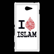 Coque Sony Xperia M2 I love Islam