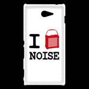 Coque Sony Xperia M2 I love Noise