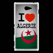 Coque Sony Xperia M2 I love Algérie 3