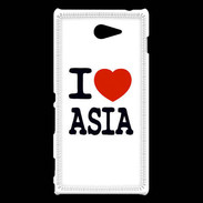 Coque Sony Xperia M2 I love Asia