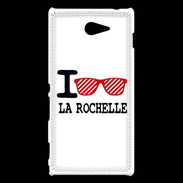 Coque Sony Xperia M2 I love La Rochelle 2