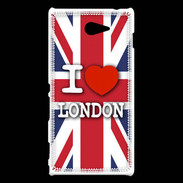 Coque Sony Xperia M2 I love London 2