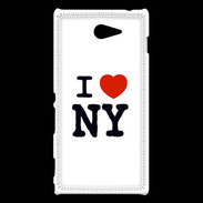 Coque Sony Xperia M2 I love New York 2