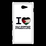 Coque Sony Xperia M2 I love Palestine 2