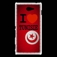 Coque Sony Xperia M2 I love Tunisie 3