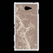 Coque Sony Xperia M2 motif fleuri 4