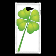 Coque Sony Xperia M2 trèfle 2
