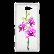 Coque Sony Xperia M2 Belle Orchidée PR 10
