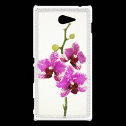 Coque Sony Xperia M2 Branche orchidée PR