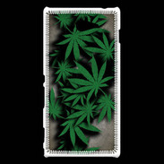 Coque Sony Xperia M2 Feuilles de cannabis 50