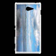 Coque Sony Xperia M2 DP Nuage mirroir