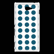 Coque Sony Xperia M2 pois turquoise