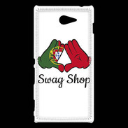 Coque Sony Xperia M2 Swag shop Portugal