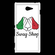 Coque Sony Xperia M2 Swag Shop Italie