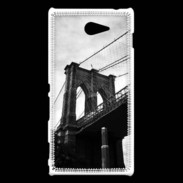 Coque Sony Xperia M2 Pont de Brooklyn PR 10