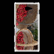 Coque Sony Xperia M2 DP Panier de fruits