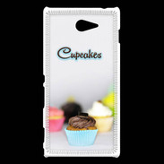Coque Sony Xperia M2 Cupcakes PR