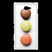 Coque Sony Xperia M2 Trio de macarons PR