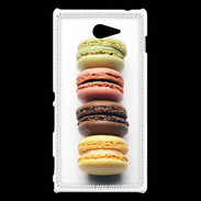 Coque Sony Xperia M2 Les macarons PR