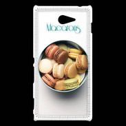 Coque Sony Xperia M2 Macarons Servez-vous PR 10