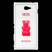 Coque Sony Xperia M2 Mon Nounours PR