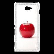 Coque Sony Xperia M2 Belle pomme rouge PR