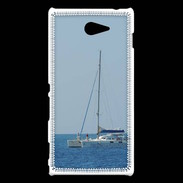 Coque Sony Xperia M2 Coque Catamaran mer des Caraibes