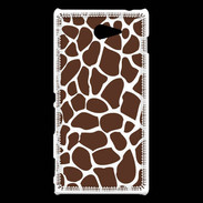 Coque Sony Xperia M2 motif girafe 2