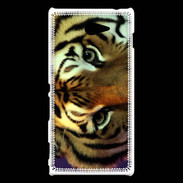 Coque Sony Xperia M2 Œil du tigre PB 1