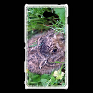 Coque Sony Xperia M2 Lapin sauvage PB 1