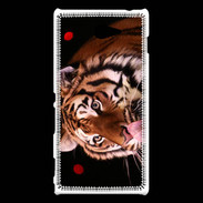 Coque Sony Xperia M2 Portrait de tigre PB 4