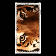 Coque Sony Xperia M2 Oeil de tigre PB 2