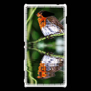 Coque Sony Xperia M2 DP oiseau mirroir