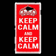 Coque Sony Xperia M2 Keep Calm Rouge
