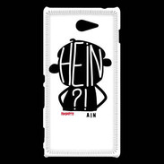 Coque Sony Xperia M2 Adishatz Humour Ain