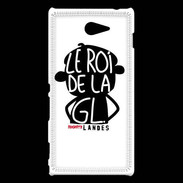 Coque Sony Xperia M2 Adishatz Humour Landes