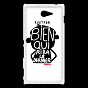 Coque Sony Xperia M2 Adishatz Humour Aveyron