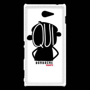 Coque Sony Xperia M2 Adishatz Humour Dordogne