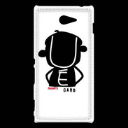 Coque Sony Xperia M2 Adishatz Humour Gard
