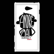 Coque Sony Xperia M2 Adishatz Humour Herault