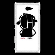 Coque Sony Xperia M2 Adishatz Humour Nord