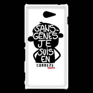 Coque Sony Xperia M2 Adishatz Humour Correze