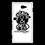 Coque Sony Xperia M2 Adishatz Humour Alpes Maritimes