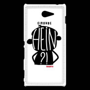 Coque Sony Xperia M2 Adishatz Humour Gironde